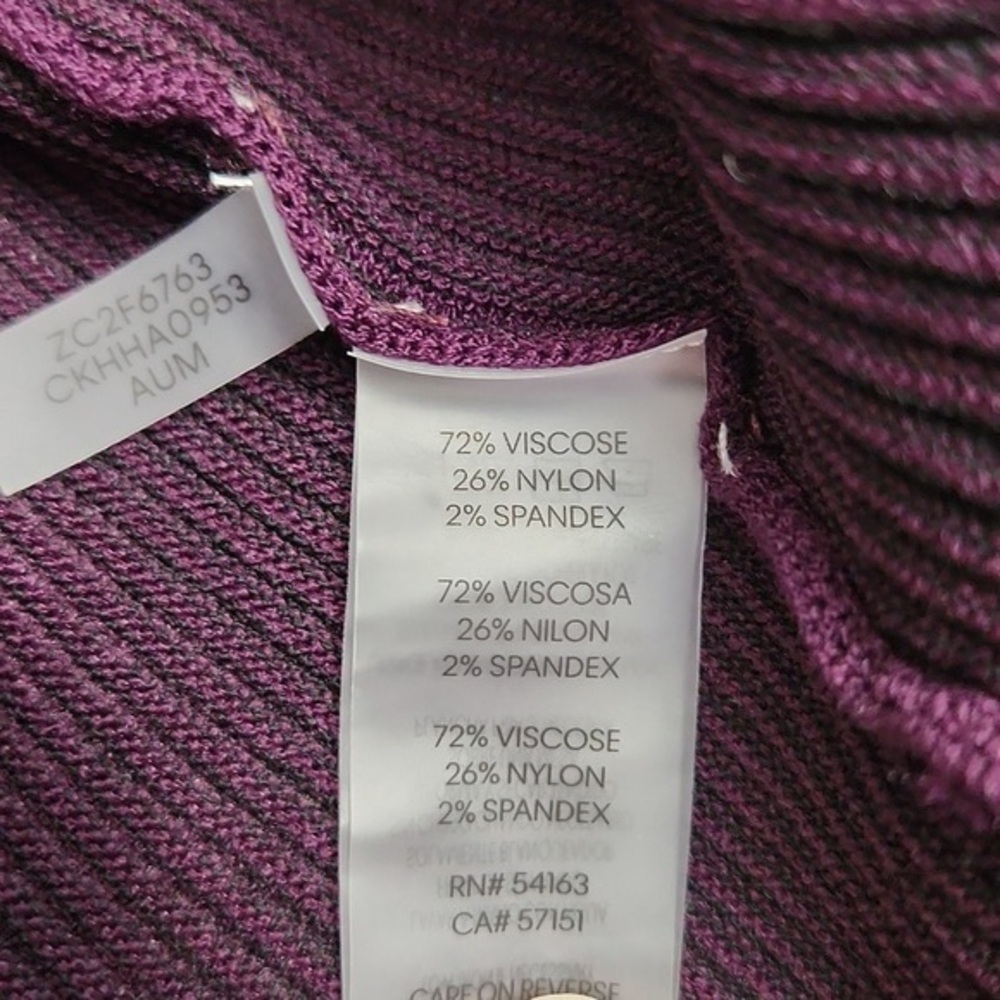 CALVIN klein rib knit sleeveless top